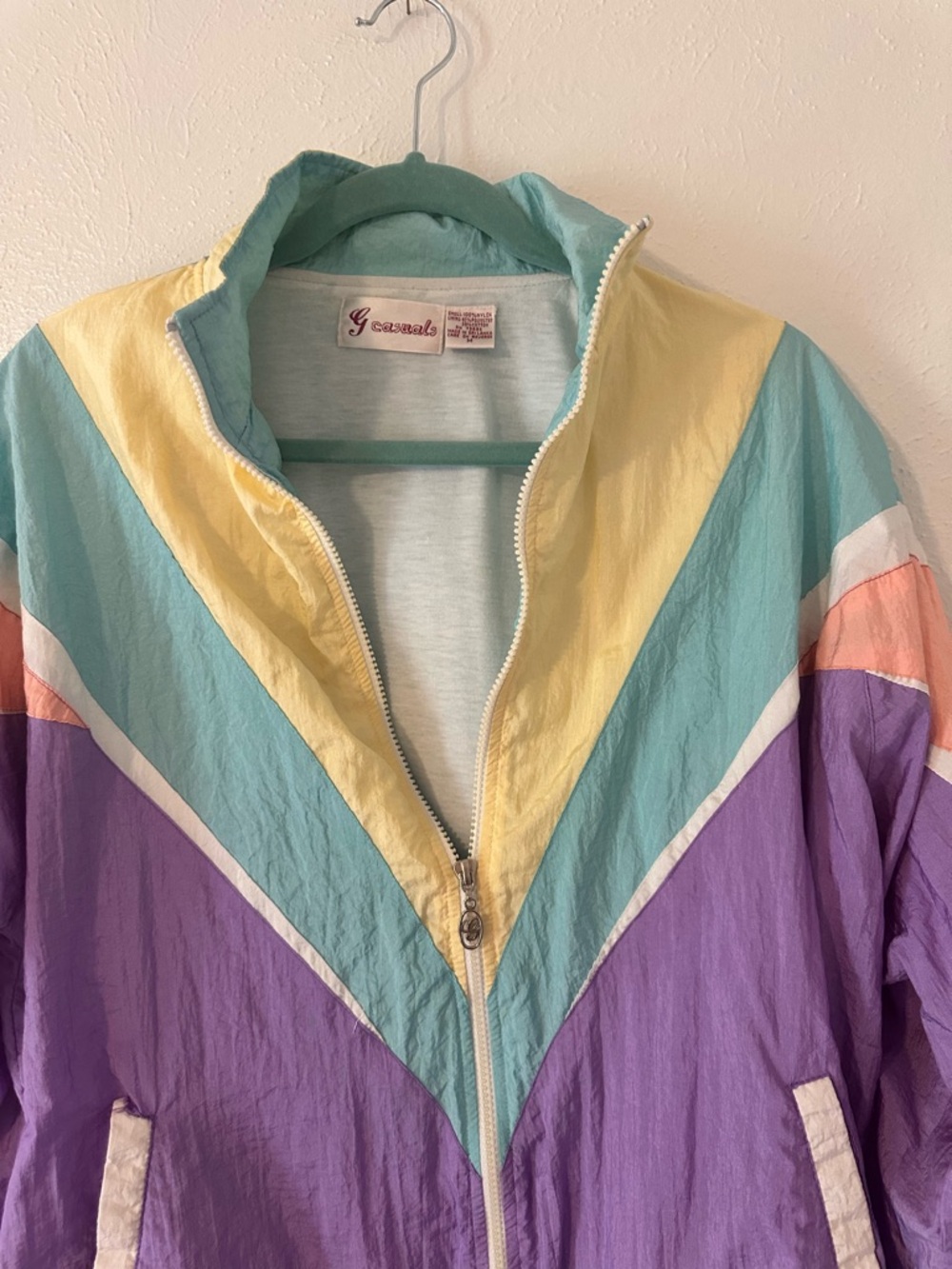Vintage 80’s/90’s colorful windbreaker - Picture 5 of 7